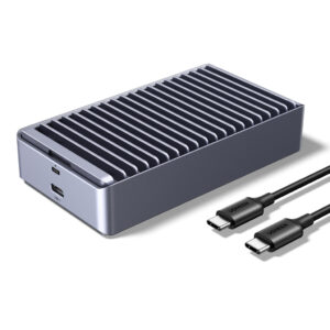 Gabinete Ugreen Usb-C Para M 2 NVMe Capa SSD De 40 Gbps PCIe De Até 8