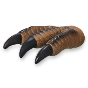 Garra Para Maos Em Vinil Tiranossauro Rex de Brinquedo 22 cm