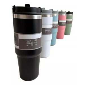 Garrafa Copo Térmico Sports Carro Inox Frio Quente 600ml