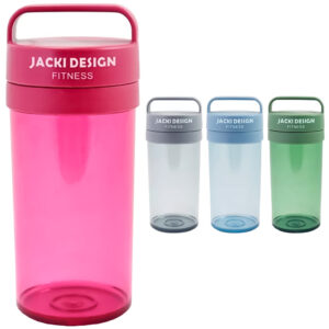 Garrafa de Água C Filtro Squeeze Fitness Academia Esportiva Plástico