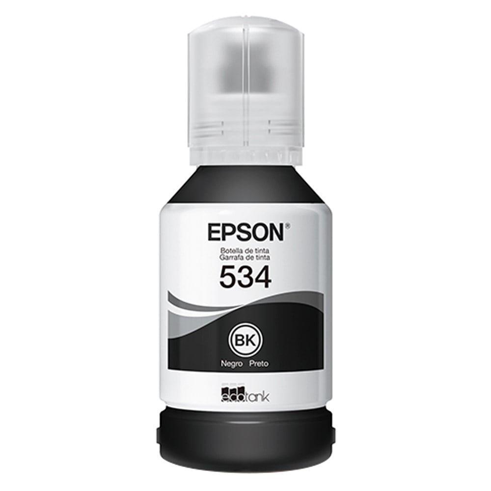 Garrafa de Tinta Original Epson EcoTank 534 Preto para Impressoras — Informática