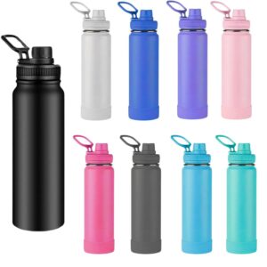 Garrafa Inox Térmica 800ml c Isolamento Térmico Frio 12h Quente 8h
