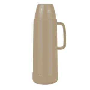 Garrafa Térmica 1 Litro Prática Use Bege Mor