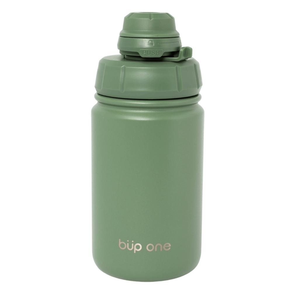 Garrafa Térmica 350ml Easy Open Verde Sálvia Büp One — Cozinha e Utensílios