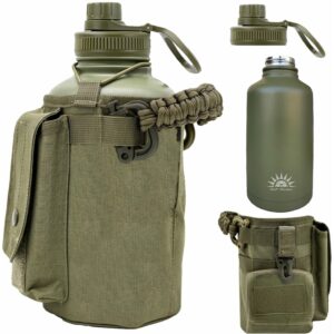 Garrafa Térmica Aço Inoxidável 1900ml Capacidade Com Bolsa de