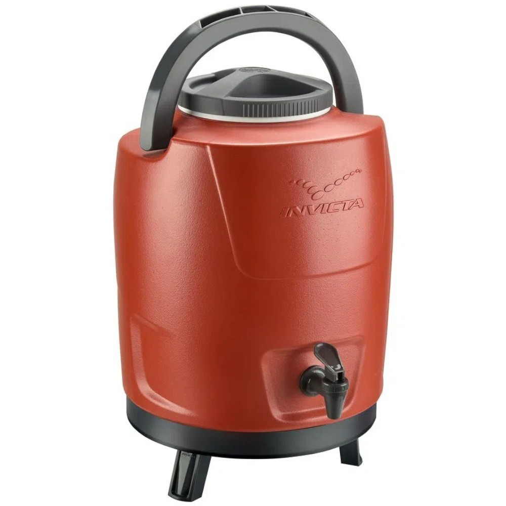 Garrafa térmica Botijão 9 Litros Vermelho Velvet Invicta