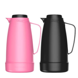Garrafa Térmica Bule Dama 500ML Rosa Carnaval Preto Termolar