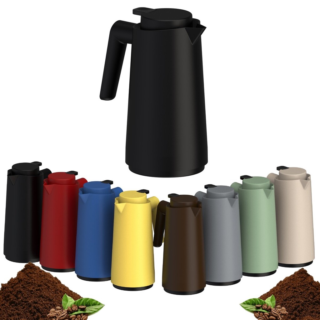 Garrafa Térmica Bule Gatilho Vercelli 500ml Café Chá Água Unitermi