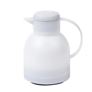 Garrafa Térmica de 1 Litro Quick Press Samba Emsa Branca