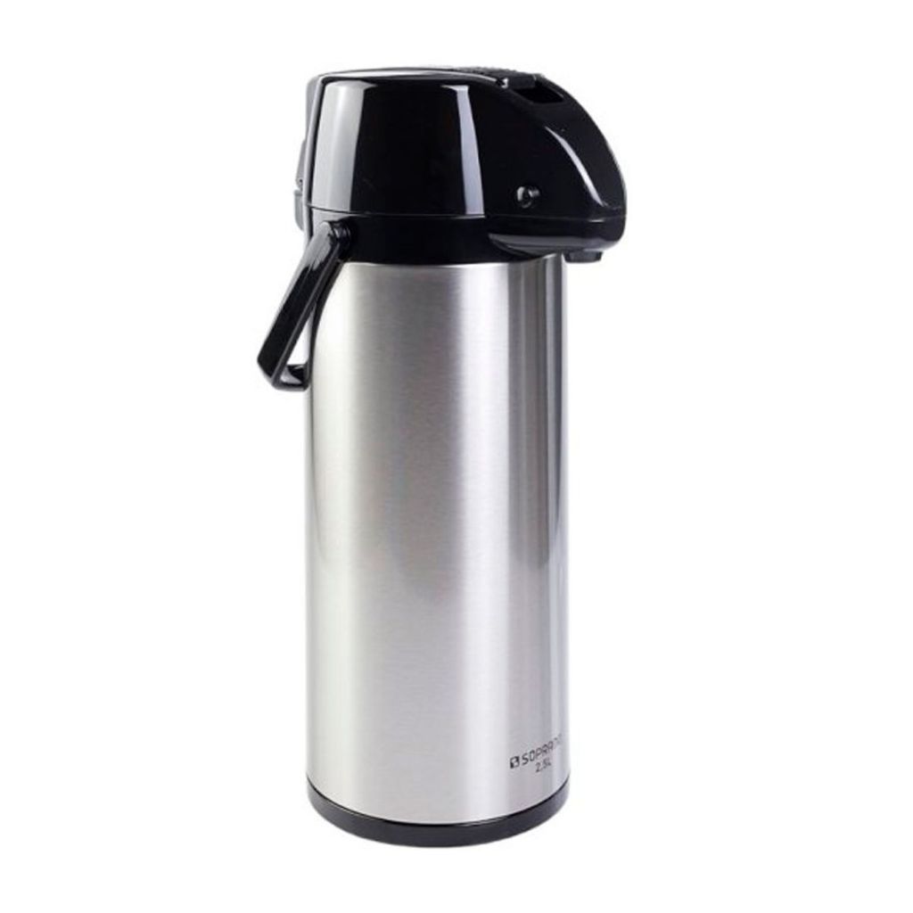 Garrafa Térmica de Café e Chá Inox 2,5L Soprano