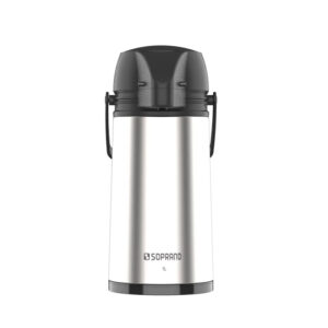 Garrafa Térmica de Inox 1 Litro Single Soprano
