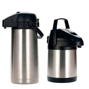 Garrafa Térmica em Aço Inox 1,9L 2,5L Quente e Frio Interior em Inox