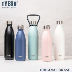 Garrafa Térmica em Inox Colorida Garrafa para Aventura 750ml&1000ml