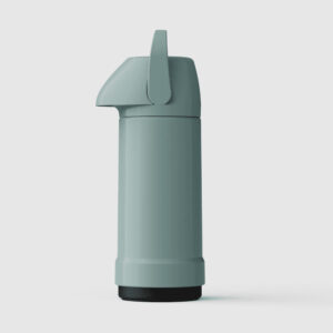 Garrafa Térmica Glt Pressão 1L Verde Sálvia Invicta — Cozinha e Utensílios