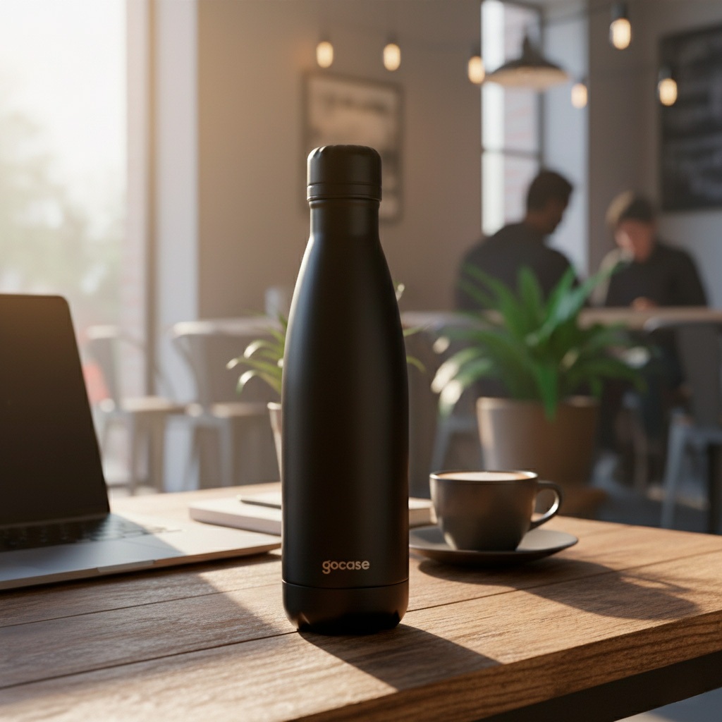 Garrafa Térmica Gocase Urban Aço Inoxidável 500ml — Cozinha e Utensílios
