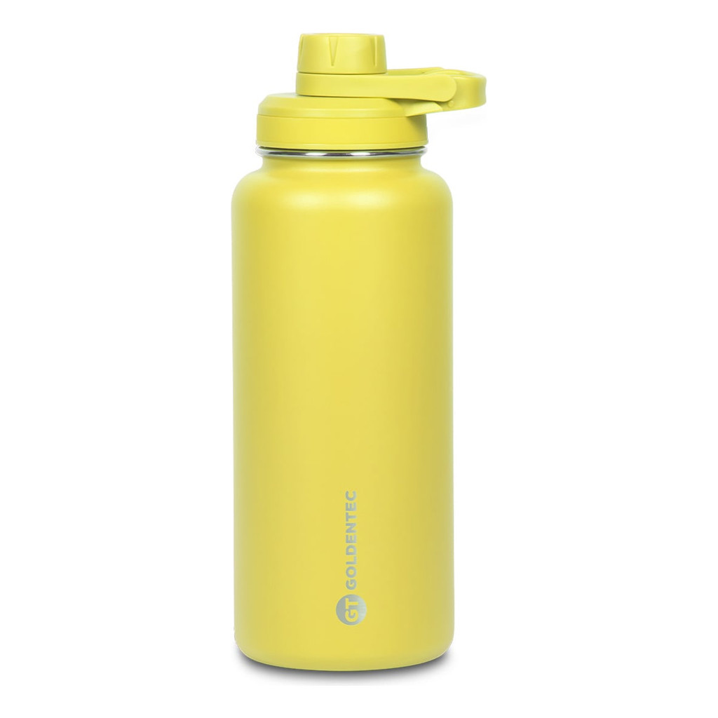 Garrafa Térmica Goldentec Inox 1000 ml para bebidas quentes ou frias