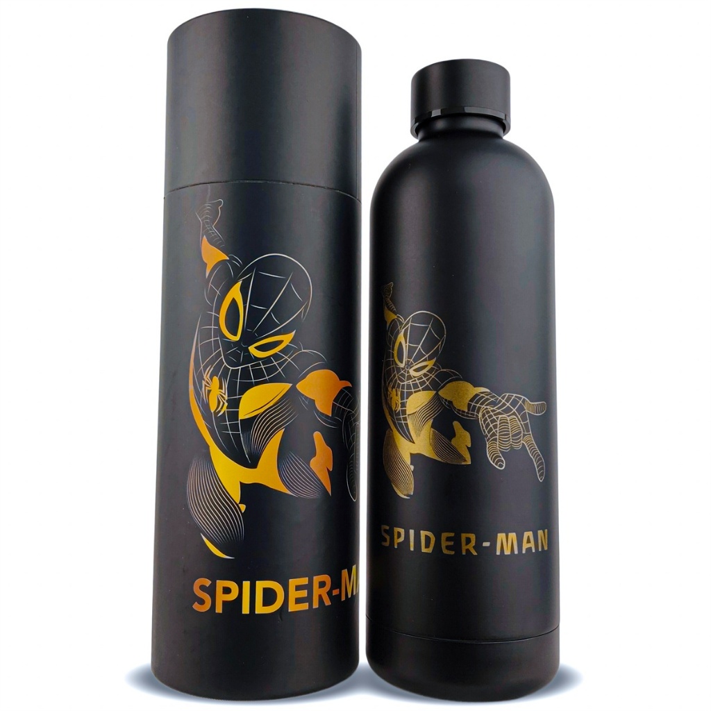 Garrafa Térmica Inox 750ml Homem Aranha Marvel Resistente