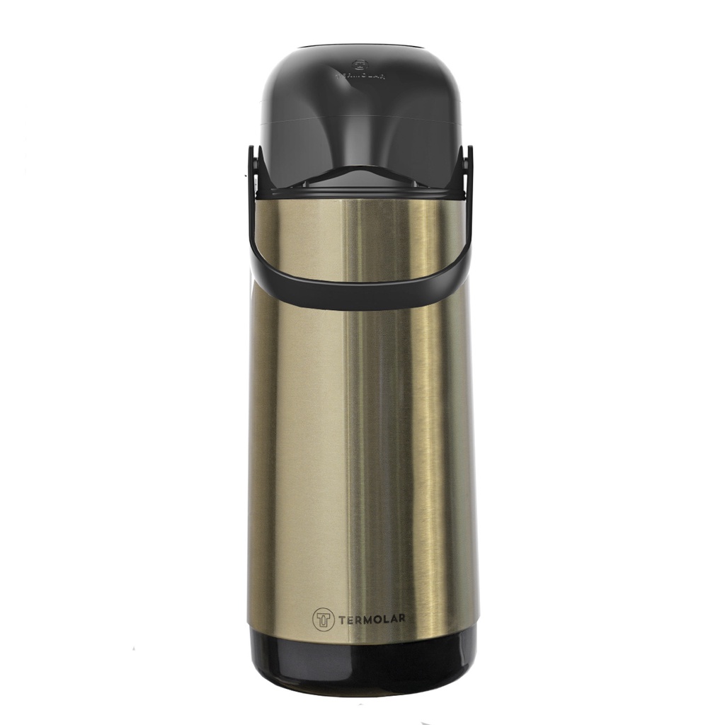 Garrafa Térmica Inox Ginger 1 Litro Café Chá Leite Termolar — Cozinha e Utensílios