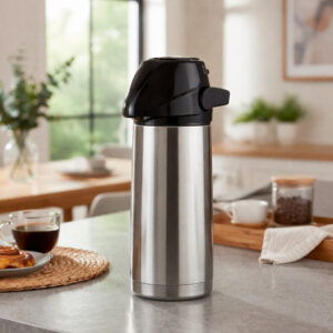 Garrafa Térmica Inox Inoxidável Inquebrável 1,8 Litros de Pressão