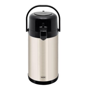 Garrafa Térmica Inquebrável Mor Airpot 2,5L, Ampola de Aço 25105212 — Cozinha e Utensílios