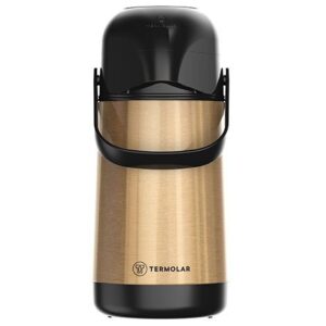 Garrafa Térmica Lumina Gold Bomba de Pressão 500ml Termolar