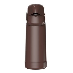 Garrafa Térmica Magic Pump Bomba de Pressão Marrom Café 1,8 Litros
