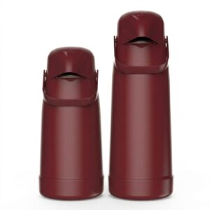Garrafa Térmica Magic Pump Vermelho Metropole Termolar