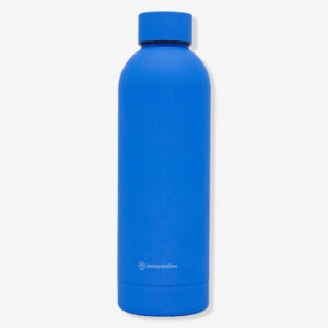Garrafa Térmica Max Emborrachada 500ml Azul Zonacriativa — Cozinha e Utensílios