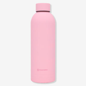 Garrafa Térmica Max Emborrachada 500ml Rosa Claro Zonacriativa