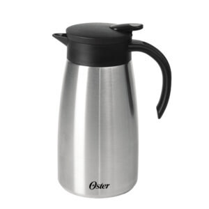 Garrafa Térmica Oster Casselbeck 1L Aço Inox, Mantém Quente 6h, Frio