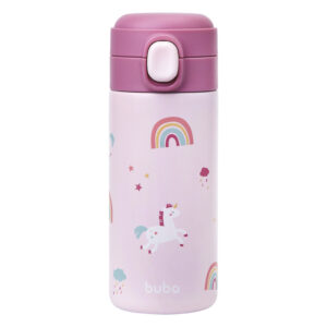 Garrafa Térmica Parede Dupla Buba Magic Unicórnio 320ml