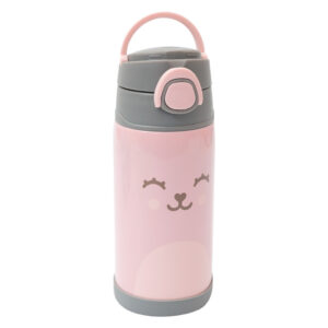 Garrafa Térmica Parede Dupla Gummy Rosa Buba 400ml