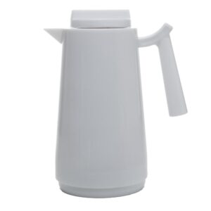 Garrafa Térmica Pequena De Café Chá Nórdica 400ml Branca Wolff — Cozinha e Utensílios