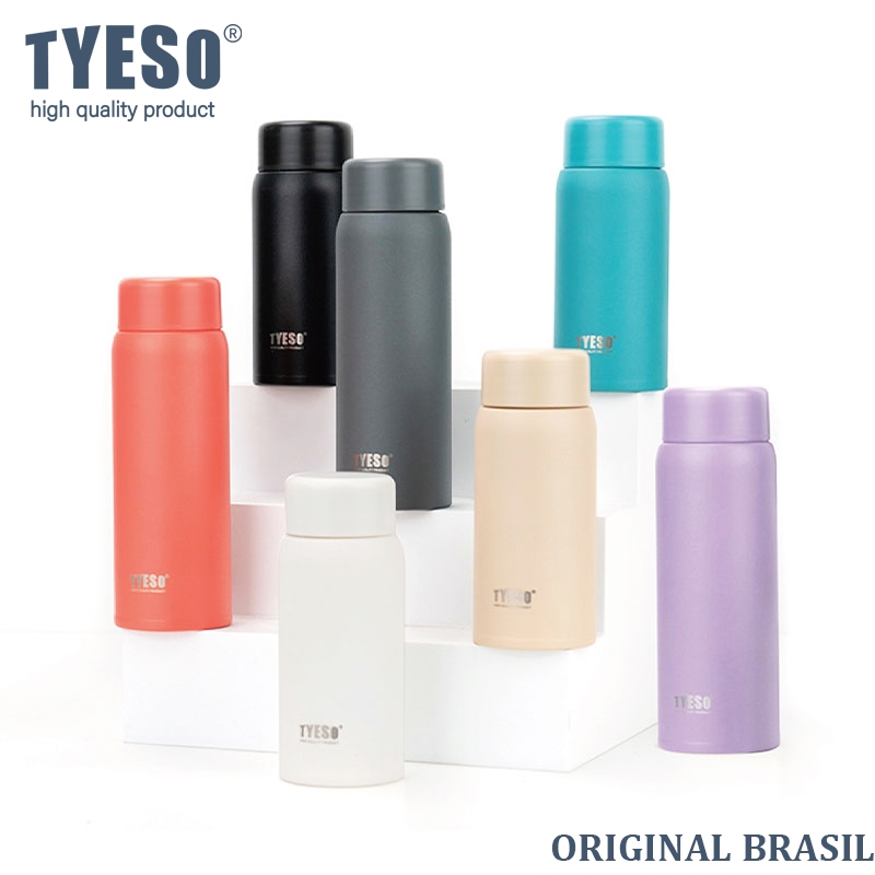 Garrafa Térmica Pequena Tyeso Mini Garrafa Térmica 200ml de Bolso