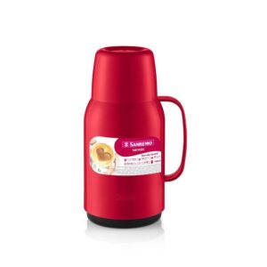 Garrafa Térmica Plástica Gostar Vermelha 750ml Termic Sanremo