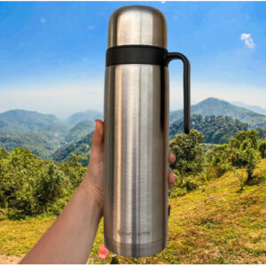 Garrafa Térmica Quente frio Madri 950ml 100% Inox Com Bico
