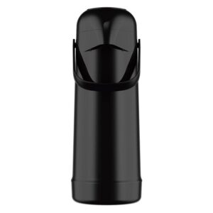 Garrafa Térmica Termolar Magic Pump 1 Litro Pressão Preta