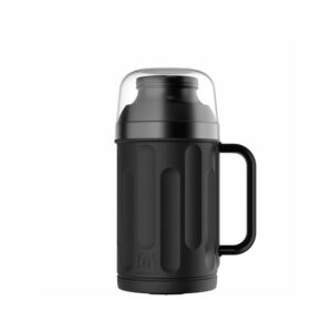 Garrafa Térmica Termolar Personal 500ml, Ampola de Vidro, Preto