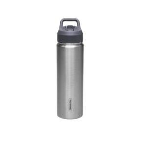 Garrafa Térmica Tramontina 650 Ml Inox Com Canudo