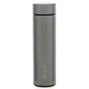 Garrafa Térmica Wolff de Aço Inox Cinza 500ml