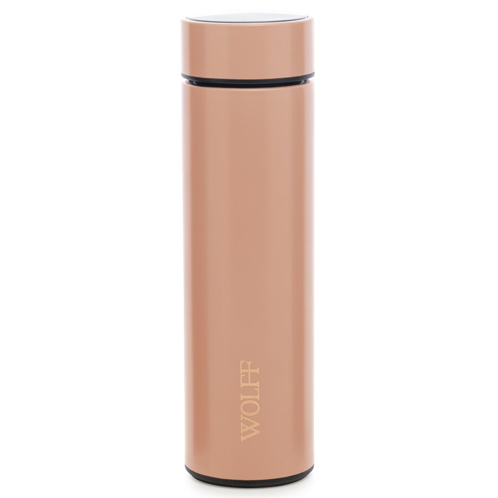 Garrafa Térmica Wolff de Aço Inox Rosé 500ml