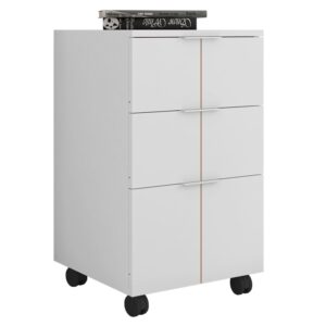 Gaveteiro Para Escritorio Organizador Branco Cubic Caemmun