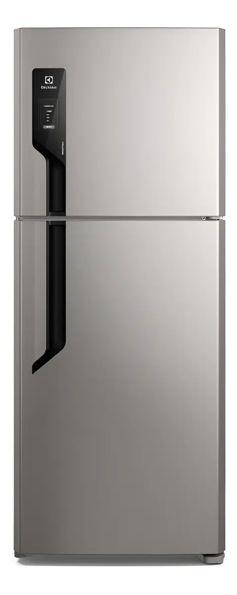 Geladeira Electrolux Frost Free 431l Autosense Inox Cor Inox look — Eletrodomésticos