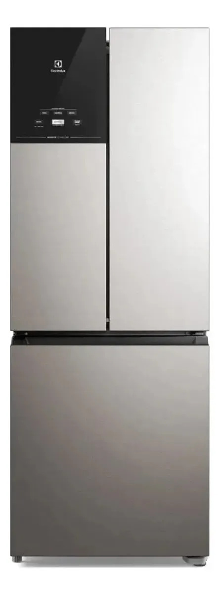 Geladeira Electrolux Frost Free Inverter 484l Efficient Auto Inox Look — Eletrodomésticos