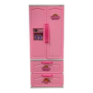 Geladeira Infantil de Brinquedo Rosa
