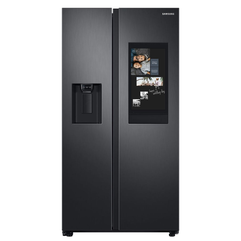 Geladeira Samsung Side by Side Soundbar 608 Litros Preto Inox — Áudio e Fones