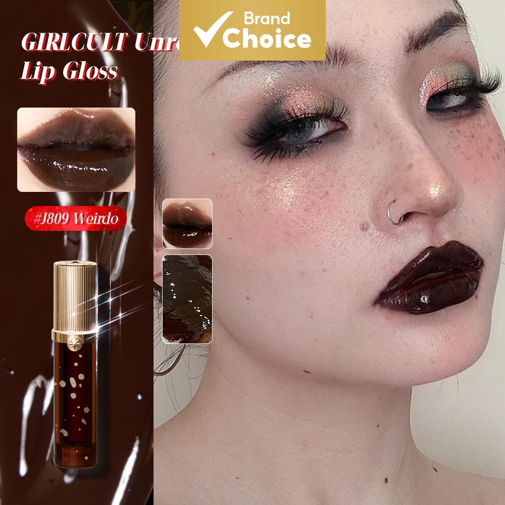 Girlcult Brilho Labial de Superfície de Espelho Batom Hidratante