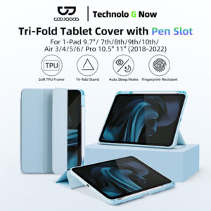 Goojodoq Capa Protetora Para Tablet De Três Dobras Fornece Duas — Informática