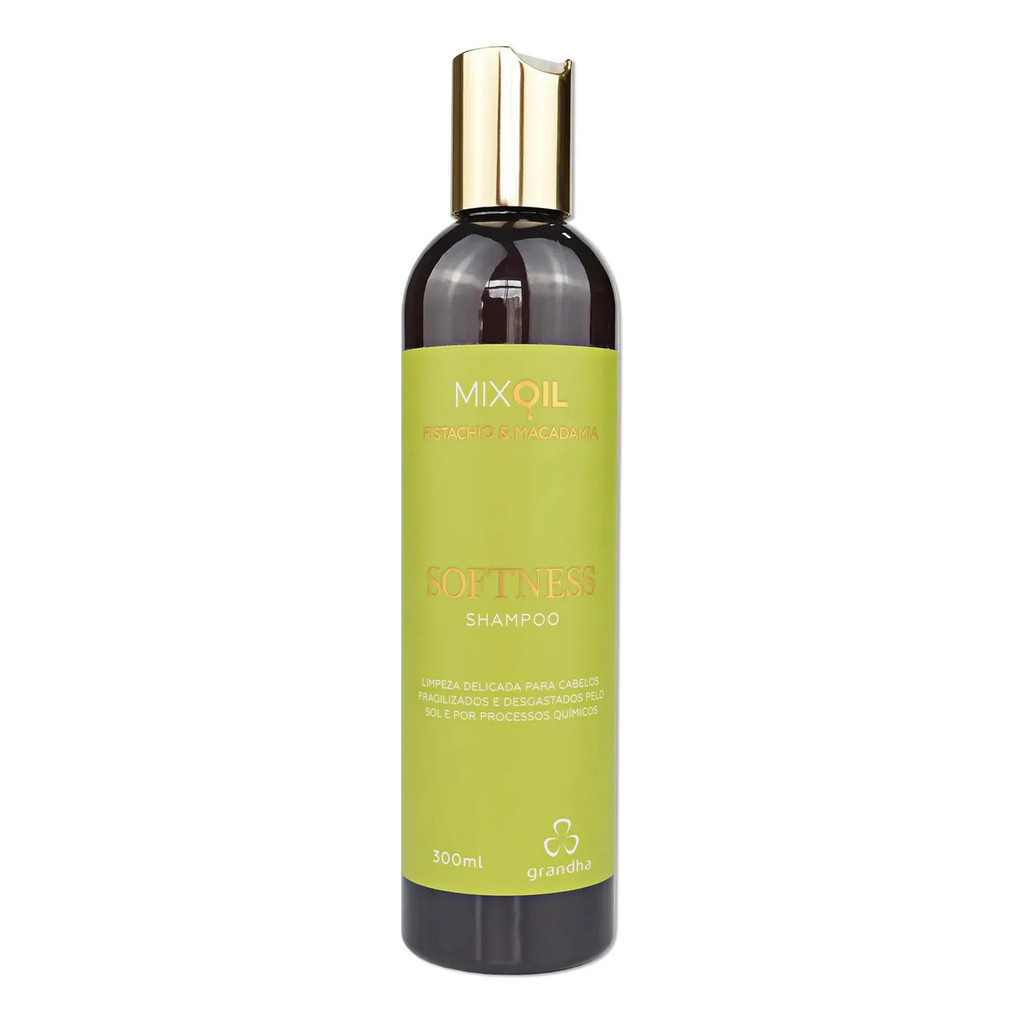 Grandha Mix Oil Pistachio Macadamia Softness Shampoo 300ml