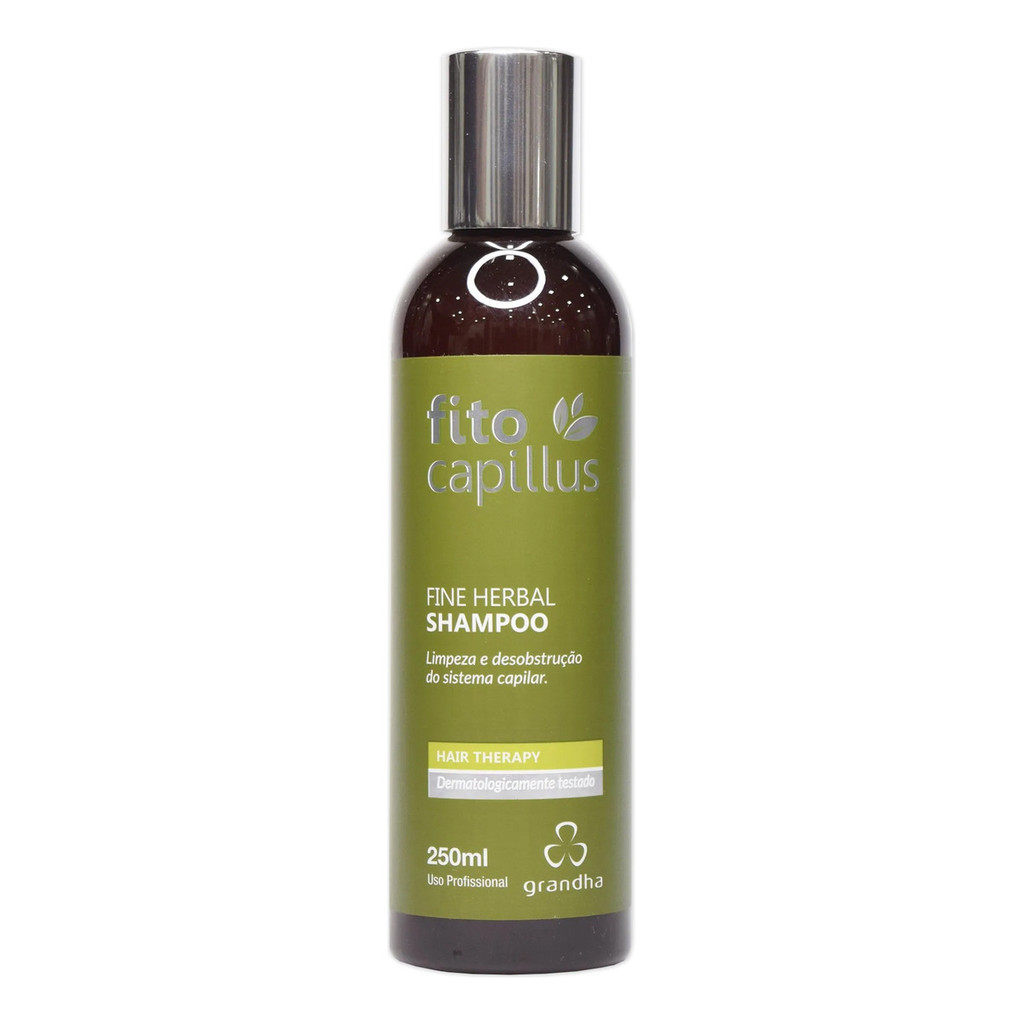 Grandha Shampoo Fito Capillus Herbal 250ml Couro Cabeludo